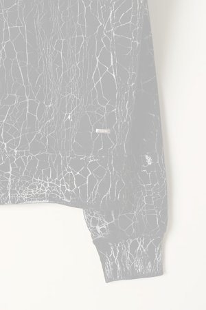 画像5:   AMIRI アミリ CRACKED DYE CORE LOGO HOODIE {-BCS}  :MJL024-001 