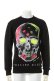 画像1: PHILIPP PLEIN HOMME フィリッププレインオム Sweatshirt LS "Color Skull"{-AHS} (1)