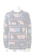   Marbles マーブルズ Double Jaquard Star Border Camouflage Knit{-AFS}