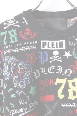画像3:   PHILIPP PLEIN HOMME フィリッププレインオム Pullover Round Neck "Tiny"{-}