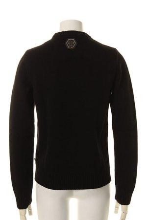 画像2: PHILIPP PLEIN HOMME フィリッププレインオム Pullover Round Neck LS"Car"{A17C MKO0202 PKN002N-AGA}