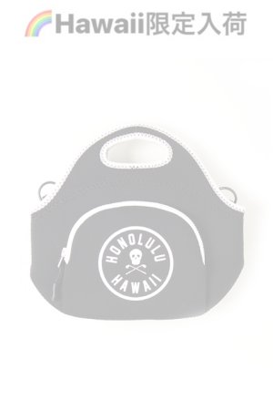 画像1:  {SOLD} 【ハワイ限定】MARK & LONA｜マークアンドロナ STYLISH NEOPRENE TOTEBAG{MLS-9B-SB83HWI-BLK-AIA}