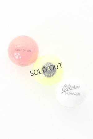 画像3: {SOLD}【ハワイ限定】MARK & LONA｜マークアンドロナ Magnum Neon Ball（3P Set）{MLS-9D-SZ80-H-MIX-AIA}