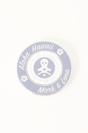 画像2:  {SOLD} 【ハワイ限定】MARK & LONA｜マークアンドロナ METAL CASINO-STYLE BALL MARKER{MLS-9B-SZ80HWI-NVY/SIL-AIA}