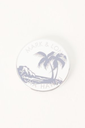 画像4:  {SOLD} 【ハワイ限定】MARK & LONA｜マークアンドロナ METAL CASINO-STYLE BALL MARKER{MLS-9B-SZ80HWI-NVY/SIL-AIA}