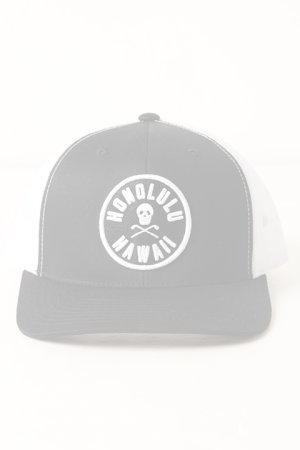 画像2:  {SOLD} 【ハワイ限定】MARK & LONA｜マークアンドロナ CAP{MLF-9B-FC81HWI-BLKWHT-AIA}