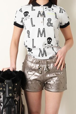 画像6: 【 50%OFF セール｜41,800円→20,900円】 MARK & LONA BLACKBOX マークアンドロナ ブラックボックス Twiggy Quilt Shorts{MLBKW-17W-T31-GLD-AGA}