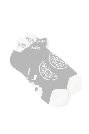 画像1:  {SOLD} MARK & LONA マークアンドロナ Circle Icon Sneaker Socks | MEN{-BFA}
