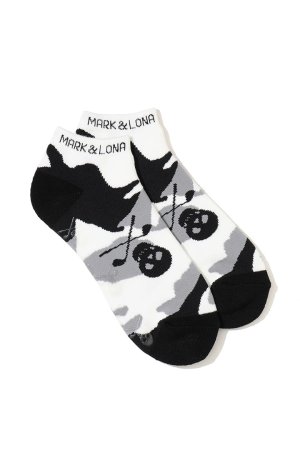 画像1: MARK & LONA マークアンドロナ Gauge Camo Sneaker Socks | MEN{-BFA}
