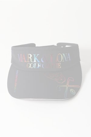 画像2:   MARK & LONA マークアンドロナ Flowline Wide Brim Visor | WOMEN{-BES}
