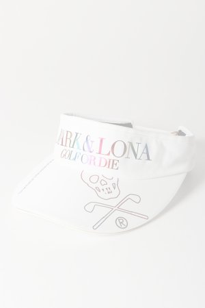 画像1:  {SOLD} MARK & LONA マークアンドロナ Flowline Wide Brim Visor | WOMEN{-BES}