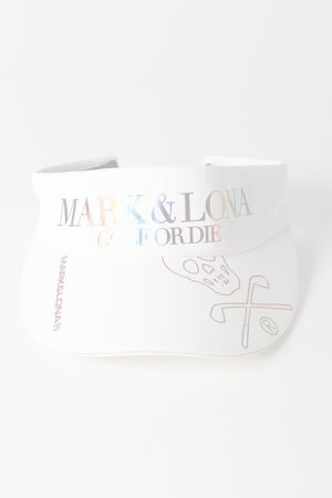 画像2:  {SOLD} MARK & LONA マークアンドロナ Flowline Wide Brim Visor | WOMEN{-BES}