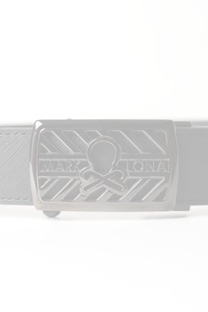 画像2:  {SOLD} MARK & LONA マークアンドロナ Hollow Skull Adjust Leather Belt | MEN and WOMEN{-BEA}