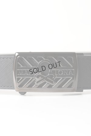 画像2: {SOLD}MARK & LONA マークアンドロナ Hollow Skull Adjust Leather Belt | MEN and WOMEN{-BEA}
