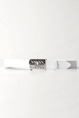 画像1: MARK & LONA マークアンドロナ Hollow Skull Adjust Leather Belt | MEN and WOMEN{-BEA}