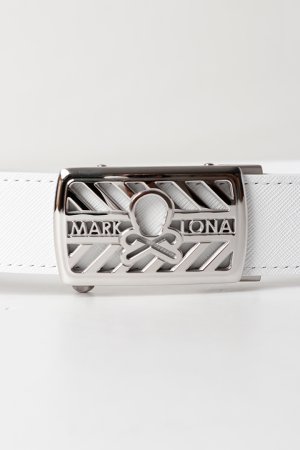 画像2: MARK & LONA マークアンドロナ Hollow Skull Adjust Leather Belt | MEN and WOMEN{-BEA}