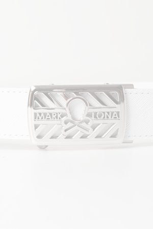 画像2:  {SOLD} MARK & LONA マークアンドロナ Hollow Skull Adjust Leather Belt | MEN and WOMEN{-BEA}