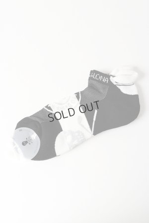 画像1: MARK & LONA マークアンドロナ Mirror Skull Ankle Socks | MEN{-BEA}