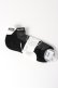 画像2: MARK & LONA マークアンドロナ Mirror Skull Ankle Socks | MEN{-BEA} (2)