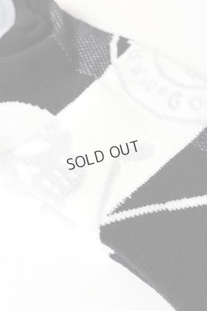 画像4: MARK & LONA マークアンドロナ Mirror Skull Ankle Socks | MEN{-BEA}