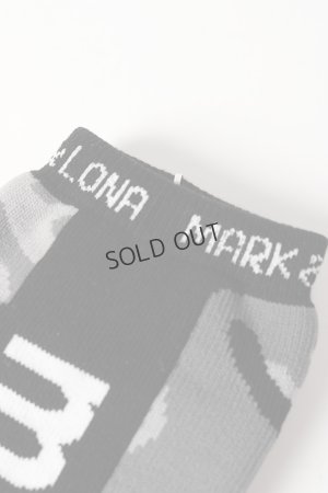 画像3: {SOLD}MARK & LONA マークアンドロナ Gauge Camo Ankle Socks | MEN{-BEA}