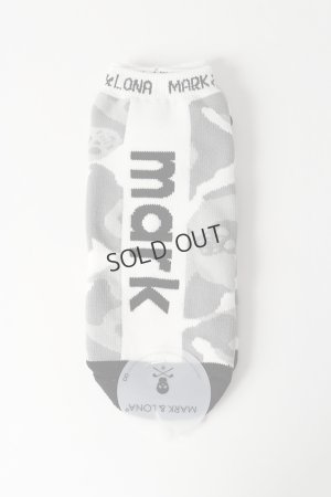 画像1: {SOLD} 【木村拓哉さん着用】 MARK & LONA マークアンドロナ Gauge Camo Ankle Socks | MEN{-BEA}