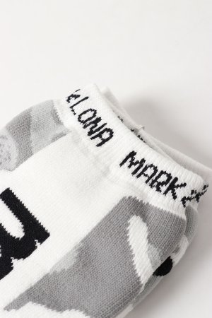 画像3:  【木村拓哉さん着用】 MARK & LONA マークアンドロナ Gauge Camo Ankle Socks | MEN{-BEA}