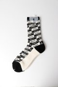  【木村拓哉さん着用】 MARK & LONA マークアンドロナ Depeche Color Block Crew Socks | MEN{-BEA}