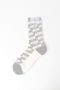    【木村拓哉さん着用】 MARK & LONA マークアンドロナ Depeche Color Block Crew Socks | MEN{-BEA}
