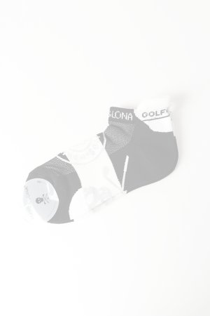 画像1:  {SOLD} MARK & LONA マークアンドロナ Mirror Skull Ankle Socks | WOMEN{-BEA}