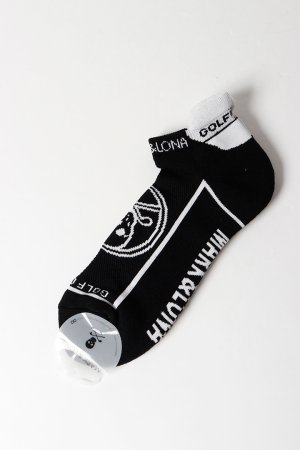 画像1: MARK & LONA マークアンドロナ Round Skull Athletic Low Socks | MEN{-BFS}
