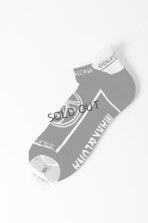 画像1: {SOLD}MARK & LONA マークアンドロナ Round Skull Athletic Low Socks | MEN{-BFS}