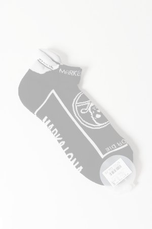 画像2:   MARK & LONA マークアンドロナ Round Skull Athletic Low Socks | MEN{-BFS}