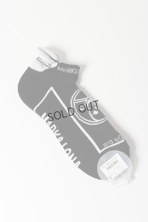 画像2: {SOLD}MARK & LONA マークアンドロナ Round Skull Athletic Low Socks | MEN{-BFS}