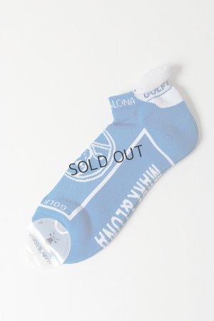 画像1: {SOLD}MARK & LONA マークアンドロナ Round Skull Athletic Low Socks | MEN{-BFS}