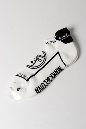 画像1: MARK & LONA マークアンドロナ Round Skull Athletic Low Socks | MEN{-BFS}