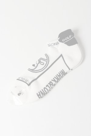 画像1:   MARK & LONA マークアンドロナ Round Skull Athletic Low Socks | MEN{-BFS}