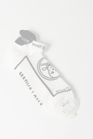 画像2:   MARK & LONA マークアンドロナ Round Skull Athletic Low Socks | MEN{-BFS}