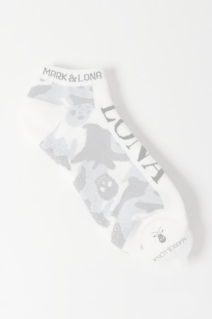 画像2:   MARK & LONA マークアンドロナ Gauge Camo Essential Low Socks | MEN{-BFS}