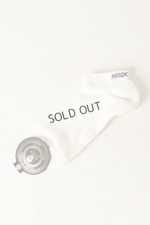 画像1: {SOLD}MARK & LONA マークアンドロナ Rave Compression Socks{MLF-1C-FS79-WHT-BBS}