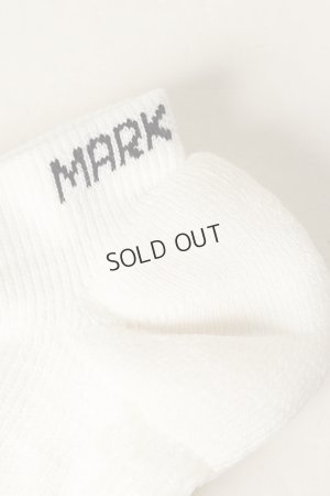 画像2: {SOLD}MARK & LONA マークアンドロナ Rave Compression Socks{MLF-1C-FS79-WHT-BBS}
