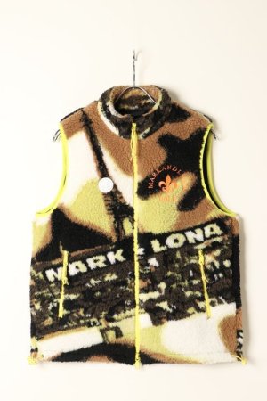 画像1: 【 10%OFF セール｜58,300円→52,470円】 MARK & LONA マークアンドロナ Prestige Jaquard Fleece Vest | MEN{-BBA}