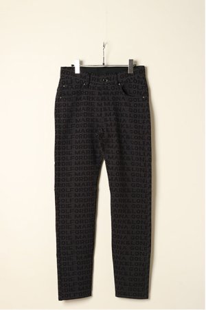 画像1: 【 40%OFF セール｜49,500円→29,700円】 MARK & LONA マークアンドロナ Este Uneven Jacquard Pants | MEN{-BBA}