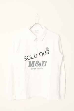 画像1: {SOLD}MARK & LONA マークアンドロナ Escalade Zip Fleece Polo | MEN{-BCA}