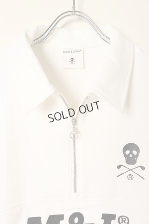 画像2: {SOLD}MARK & LONA マークアンドロナ Escalade Zip Fleece Polo | MEN{-BCA}