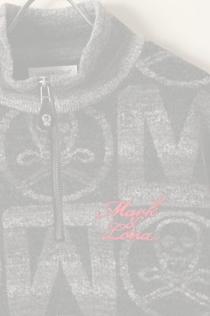画像2: MARK & LONA マークアンドロナ Metro 1/2 Zip Knit Jumper | MEN{-BCA}