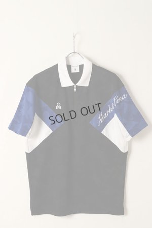 画像1: 【 30%OFF セール31,900円→22,330円】 MARK & LONA マークアンドロナ Gauge Panel Polo | MEN{-BDS}