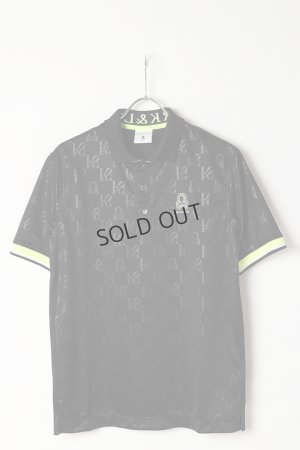 画像1: MARK & LONA マークアンドロナ Ever Monogram Embossed Polo | MEN{-BES}