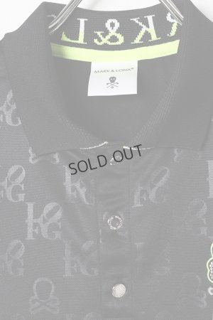 画像2: {SOLD}MARK & LONA マークアンドロナ Ever Monogram Embossed Polo | MEN{-BES}