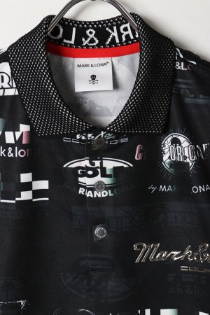画像2: MARK & LONA マークアンドロナ Momentum Grid Polo | MEN{-BES}